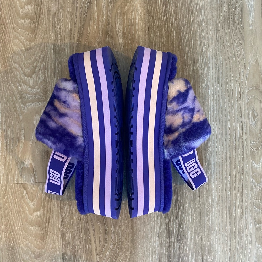 UGG platform slippers